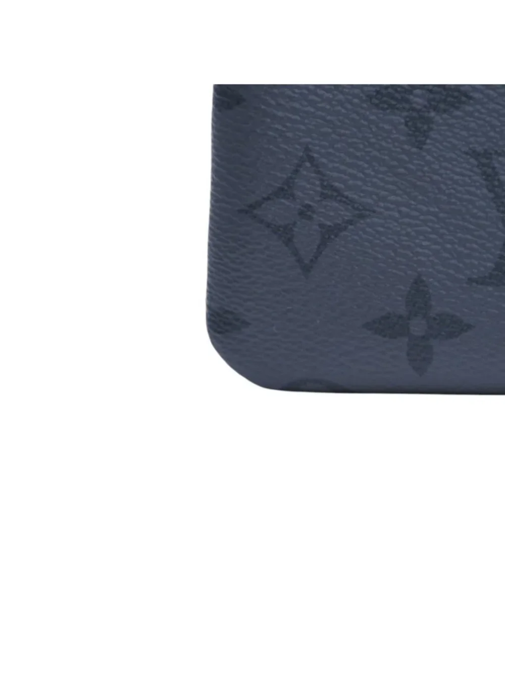 Louis Vuitton Pochette Cles Coin Purse Monogram Eclipse Black